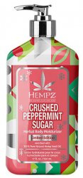 Hempz CRUSHED PEPPERMINT SUGAR Moisturizer 17 oz