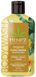 Hempz Original FLORAL BANANA Body Wash 17 oz