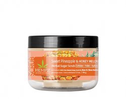 Hempz SWEET PINEAPPLE and HONEY MELON Herbal Body SCRUB  7.3 oz