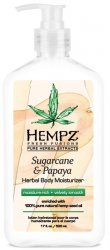 Hempz Sugarcane and Papaya Moisturizer 17 oz