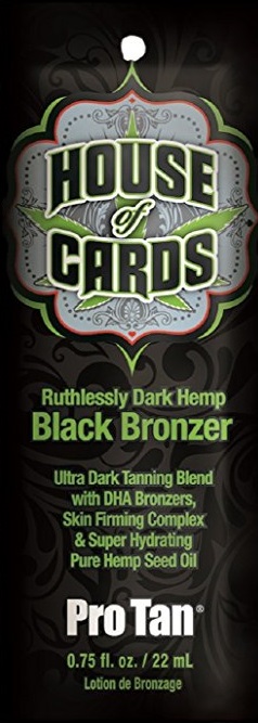 House of Cards Dark Hemp Black Bronzer Packet