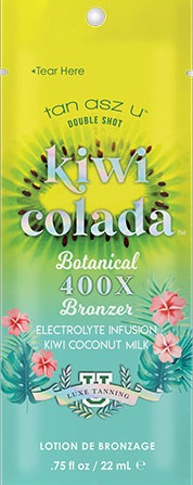 Double Shot KIWI COLADA 400X Bronzer Packet