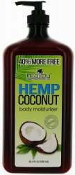 Malibu Tan Hemp Coconut Body Moisturizer 25.4 oz