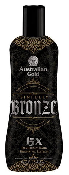 Australian Gold SINFULLY BRONZE Extreme 15x Deviously Dark Bronzer 8.5 oz