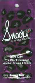 Snooki Ultra Dark 70X Black Bronzer Packet